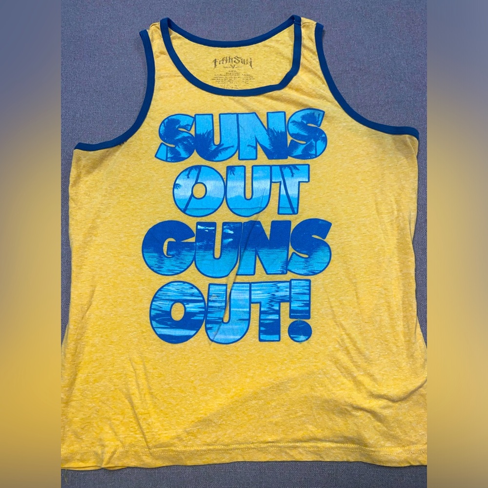 Fifth Sun Suns Out Guns Out Men’s Tank Top